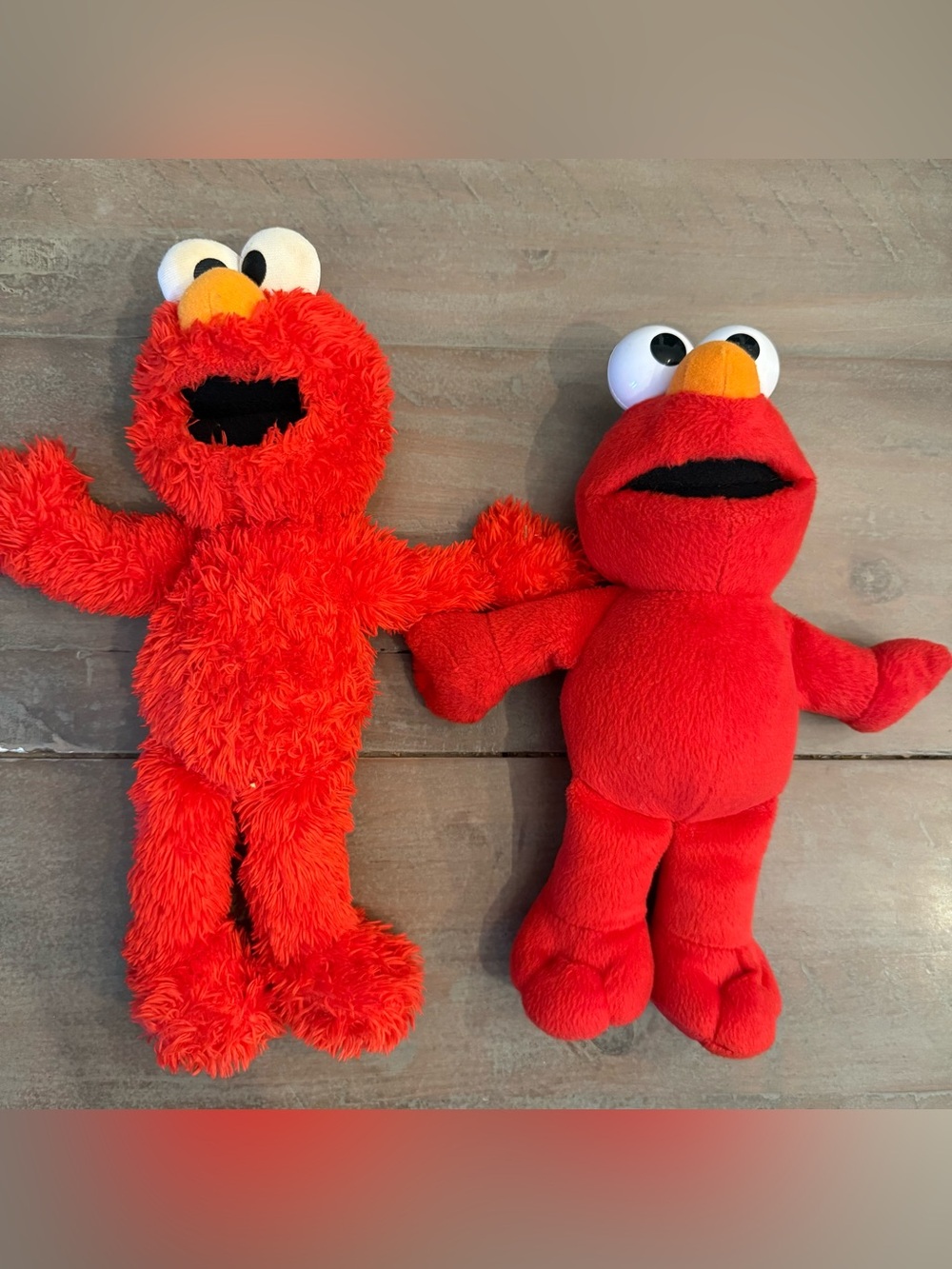 Elmo Plush Sesame Street Stuffed Toys Hasbro  Sesame Workshop Red Preowned